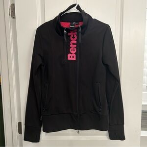 Bench Women's Fleece Lined Jacket with Pink Accents